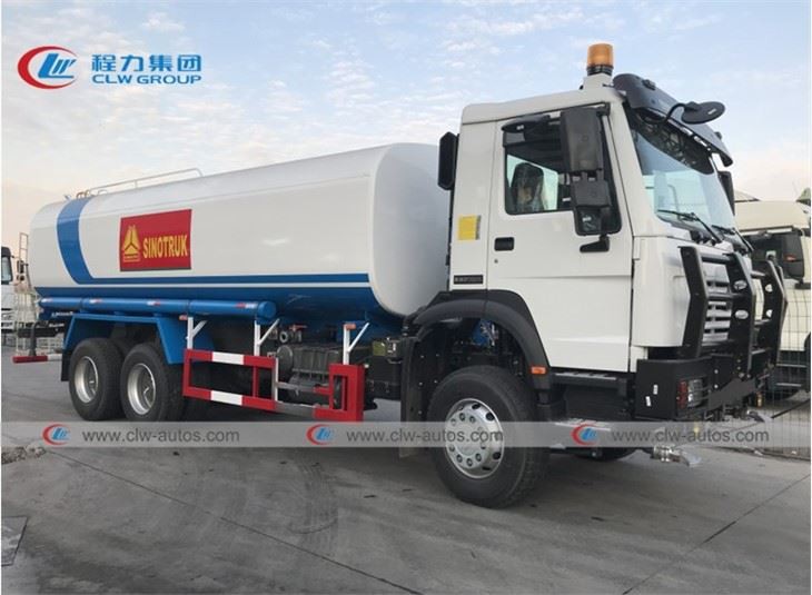HOWO 6x6 Off Road 20Tons Water Sprinkler Truck
