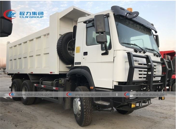 HOWO 6x6 Off Road 30Tons Tipper Truck