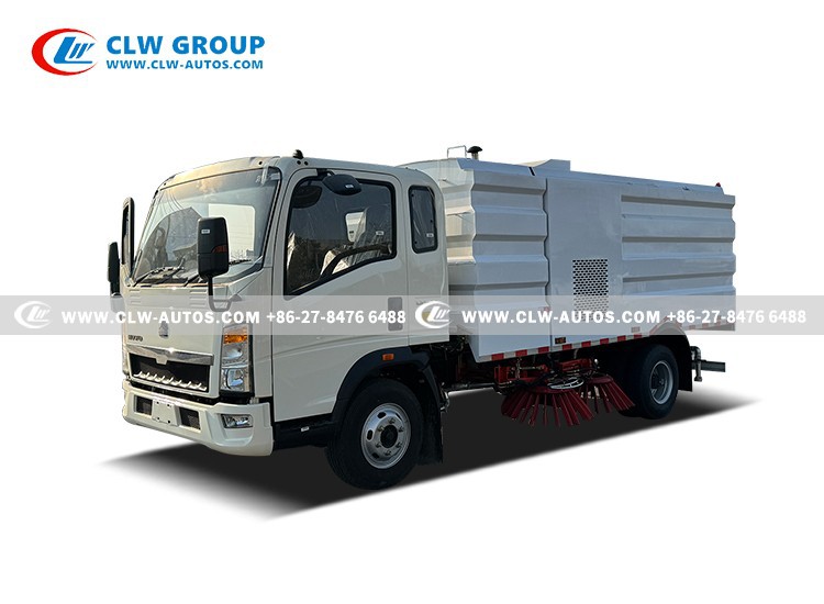 HOWO 7.5CBM Road Sweeper Truck