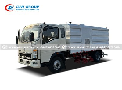 HOWO 7.5CBM Road Sweeper Truck