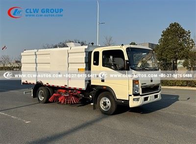 HOWO 7.5CBM Road Sweeper Truck