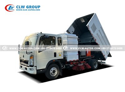 HOWO 7.5CBM Road Sweeper Truck