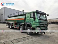 Howo 8*4 25,000liters 30,000L Diesel/Gasoline/Petrol/Fuel Transport Tanker Truck