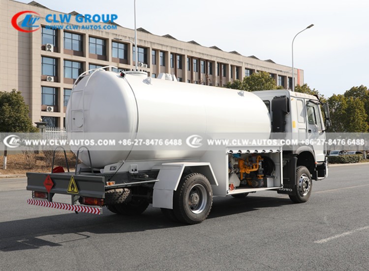 HOWO 8Tons Truck Mass Flow Meter LPG Bobtail