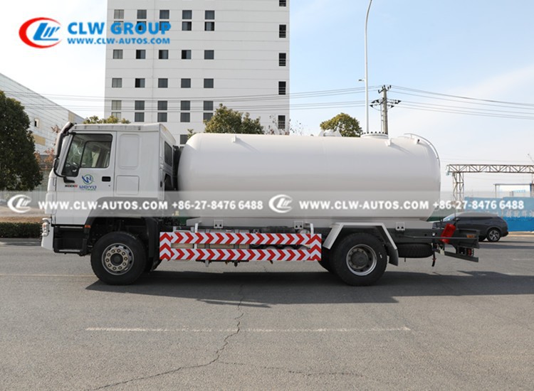 HOWO 8Tons Truck Mass Flow Meter LPG Bobtail