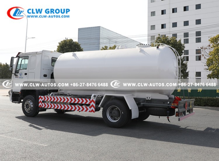 HOWO 8Tons Truck Mass Flow Meter LPG Bobtail