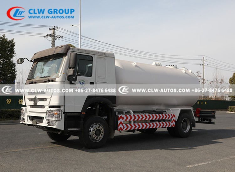 HOWO 8Tons Truck Mass Flow Meter LPG Bobtail
