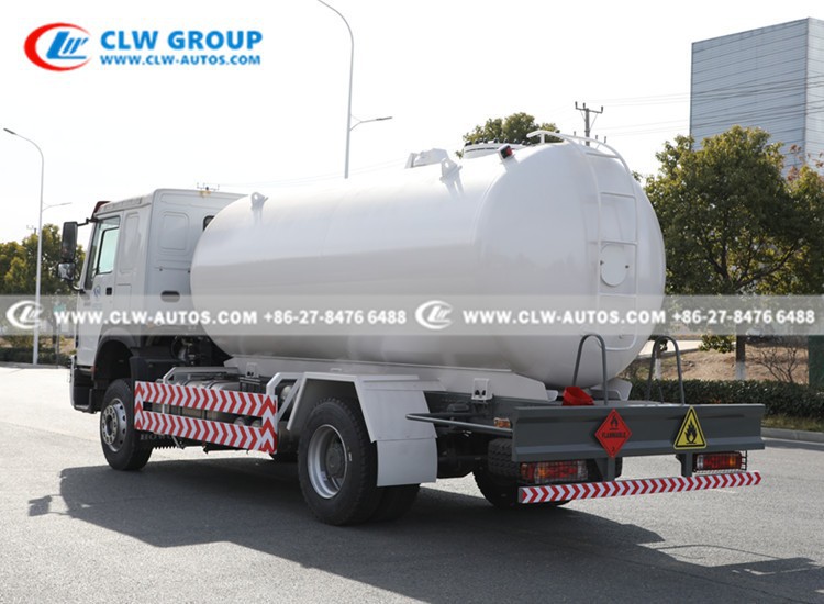 HOWO 8Tons Truck Mass Flow Meter LPG Bobtail