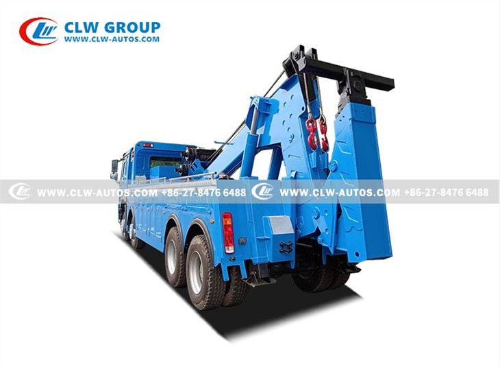 HOWO 8x4 25 Tons Intergrated Under Lift Wheel Road Wrecker Towing Truck