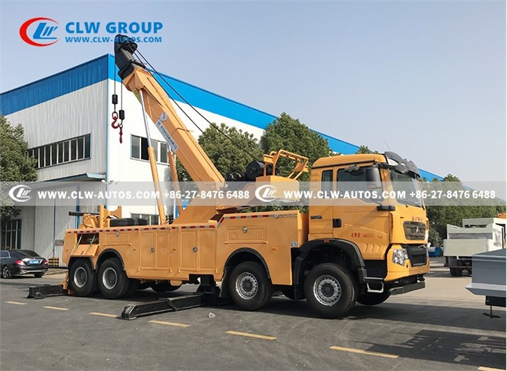 HOWO 8x4 430HP 50Tons Hyperlift Rotator Wrecker Towing Truck