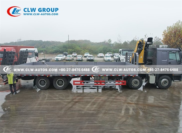 HOWO 10 Ton Knuckle Crane Truck