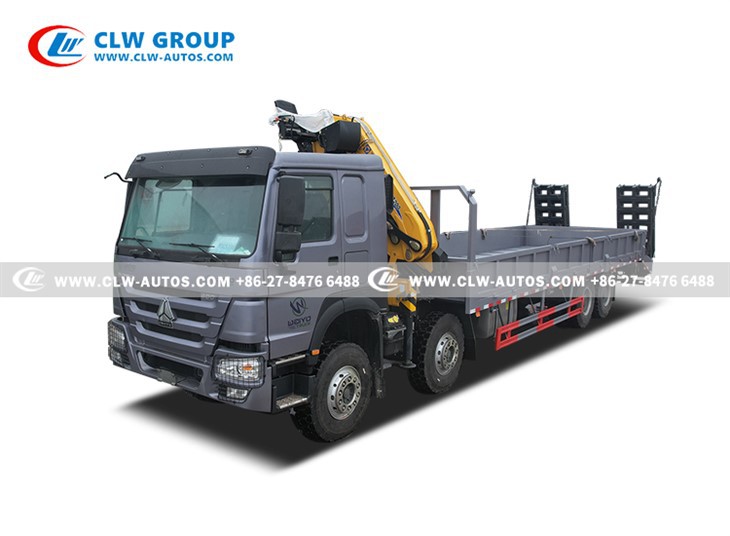 HOWO 10 Ton Knuckle Crane Truck