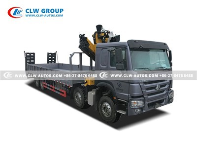 HOWO 10 Ton Knuckle Crane Truck suppliers