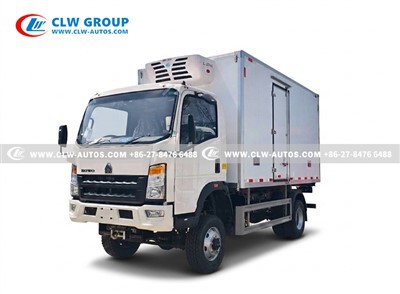 HOWO AWD 6Ton Refrigerator Truck