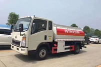 HOWO Carbon Steel Fuel Dispenser Truck