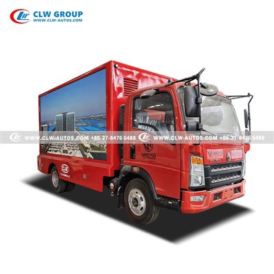 HOWO P3 LED Advertising Truck suppliers