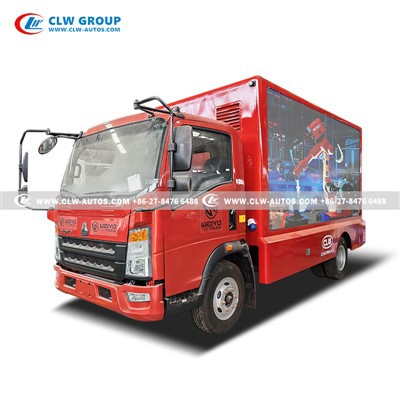 HOWO P3 LED Advertising Truck