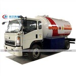 HOWO 5MT LPG Bobtail Truck