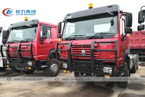 HOWO Off Road 371HP AWD 6X6 Tractor Truck