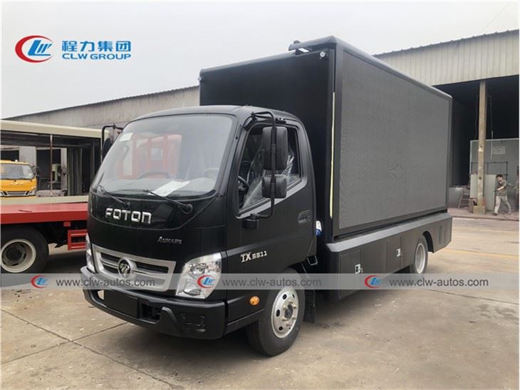 Foton Aumark P4/P5/P6 LED Billboard Truck For Outdoor Advertising