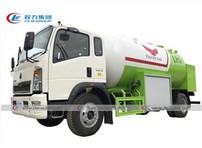 HOWO RHD 15000L LPG Tank Bobtail Truck