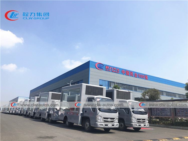 【Sep.2019】To Cote d'Ivoire-35 units of LED advertising trucks