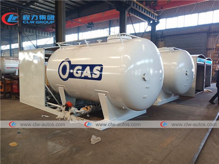 【Feb.2019】To Nigeria-20 Units of 5Tons 10,000Liters Gas Refill Skid Stations