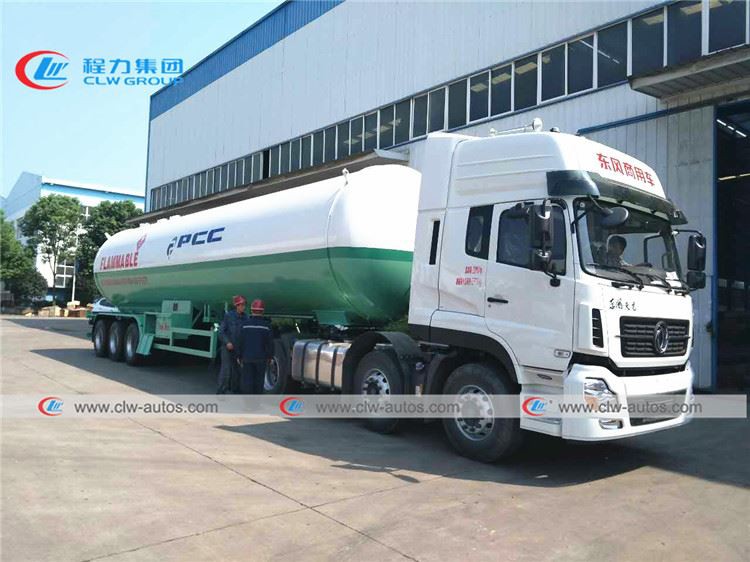 【Aug.2016】To Philippines-59520liters 30MT LPG Tanker Semi-Trailer