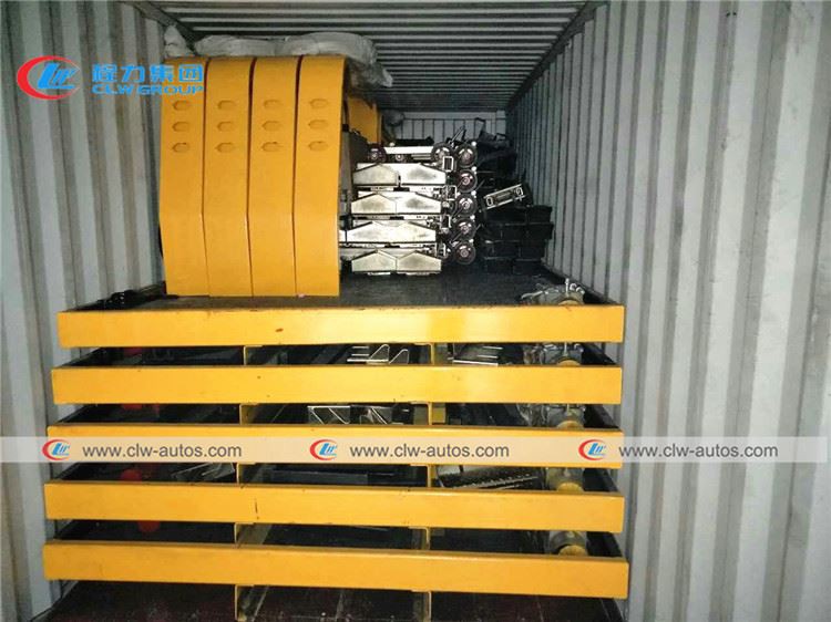 【July.2016】To Chile-8 units of 4Tons Flatbed Road Wrecker Body