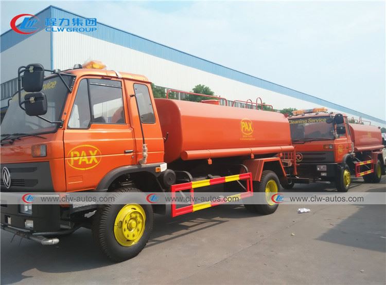 【Aug.2018】To Timor-leste-Dongfeng Water Sprinkler Trucks and Road Sweeper