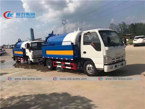 【July.2019】To Philippine-2 Units of ISUZU Sewage Suction Trucks