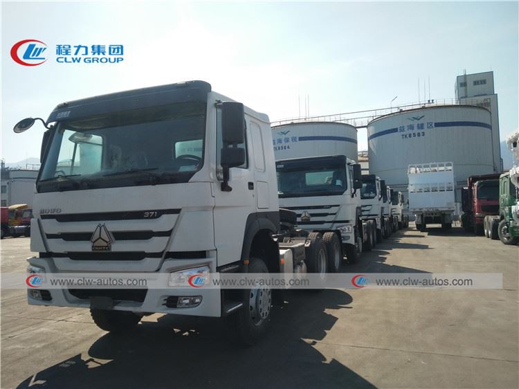 【March.2019】To Nigeria-15 units of Howo 6X4 371hp Truck Heads