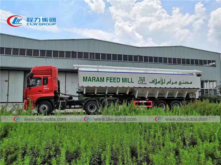 【March.2019】To Saudi Arabia-35Tons Bulk Feed Semi-trailer