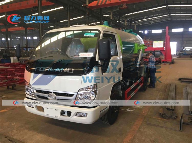 【Jun.2016】To Trinidad and Tobago-1 unit of Forland 3,000Liters Sludge Suction...