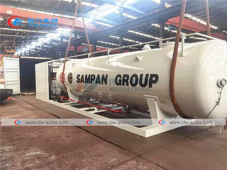 【July 30th, 2021】To Bangladesh-10MT Autogas Skid Refilling Station