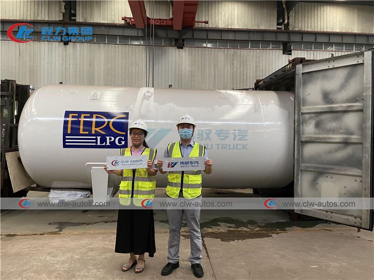 【Aug.26th, 2021】To Phillipines-15tons 30m3 LPG Storage Tank