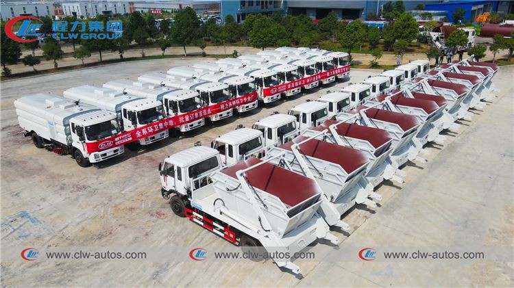 ​【Sep 10th, 2021】To South Asia-Vacuum Road Sweepers and Skip Loader Garbage T...