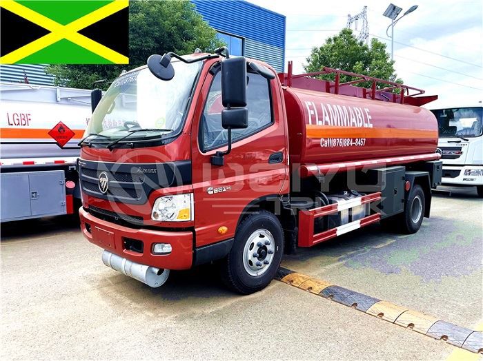 【Sep.9th, 2021】To Jamaica-1 units of 5 Tons Fuel Tank Truck