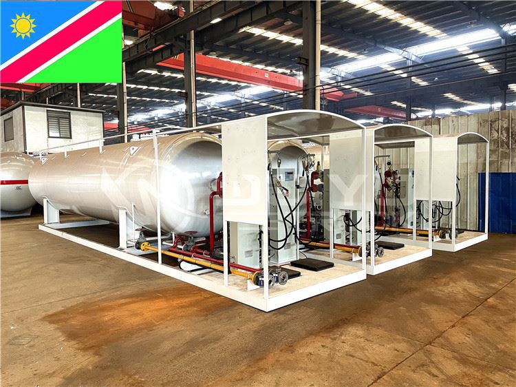 【Oct. 16th, 2021】To Namibia-3 units of 25000L Skid LPG Plants