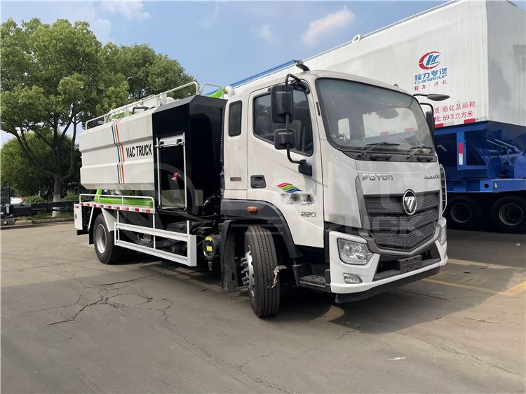 【June.16th, 2021】To Maldives-1 units of Foton 12m3 Sewer Jetting Truck