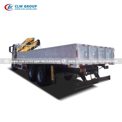 3.ISUZU 6X4 10Ton Folding Boom Crane Truck