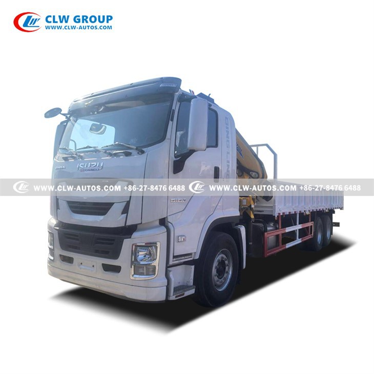 ISUZU 10Ton Folding Boom Crane Truck