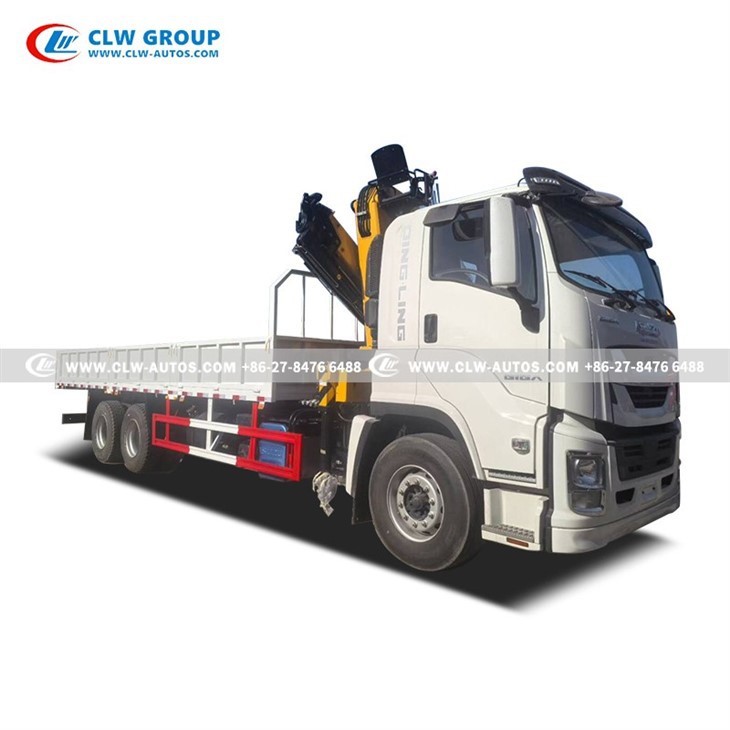 ISUZU 10Ton Folding Boom Crane Truck