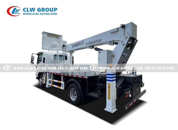 ISUZU 15m Straight Manlift Truck