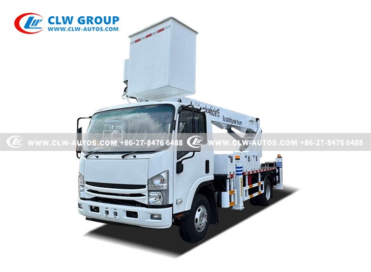 ISUZU 15m Straight Manlift Truck