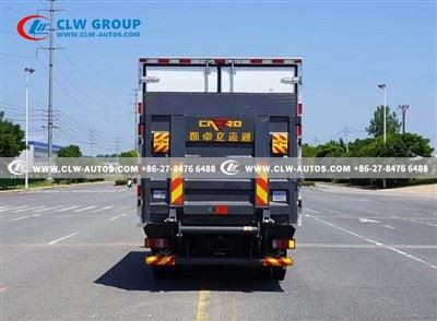 ISUZU 16cbm Refrigerated Van Truck With Hydraulic Tailplate