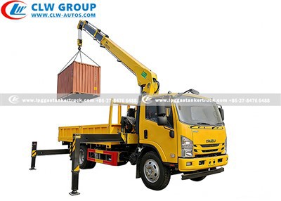ISUZU NPR 7 Ton Truck Mounted Crane