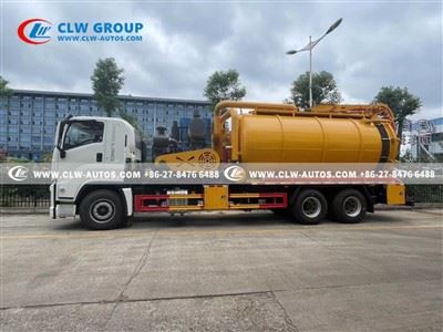 ISUZU 20CBM Vacuum Jetting Truck Super Sucker