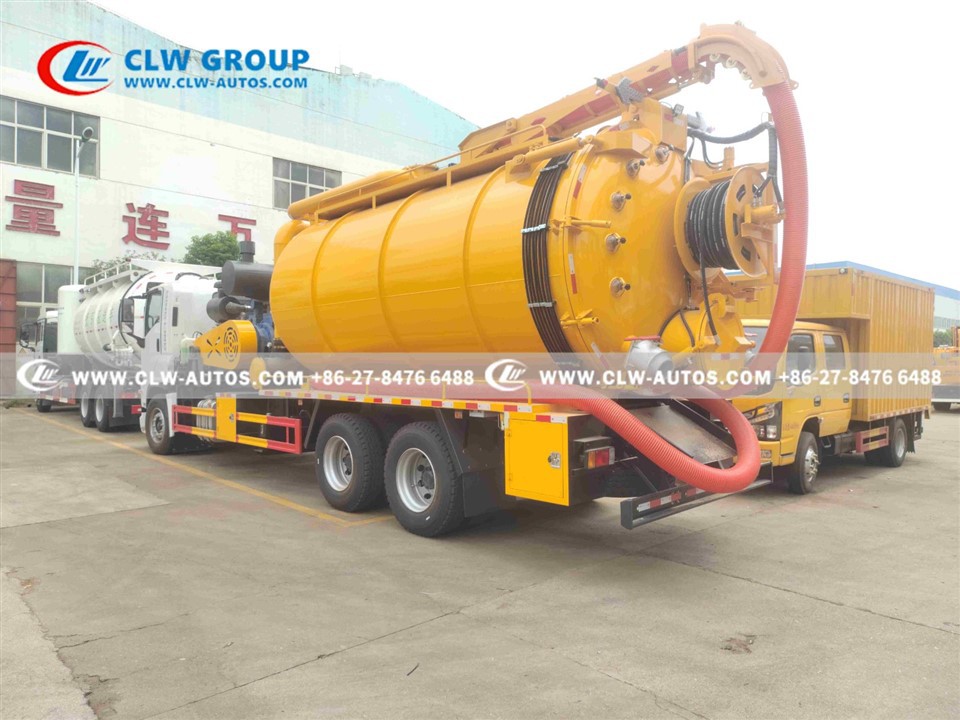 ISUZU 20CBM Vacuum Jetting Truck Super Sucker