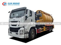 ISUZU 20CBM Vacuum Jetting Truck Super Sucker